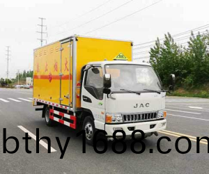 江淮駿鈴易燃氣體廂式運輸車(che)