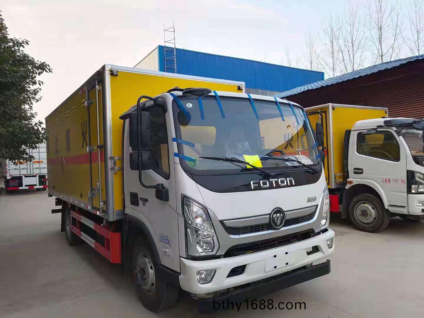 福田奧鈴4噸民爆器材運(yun)輸車